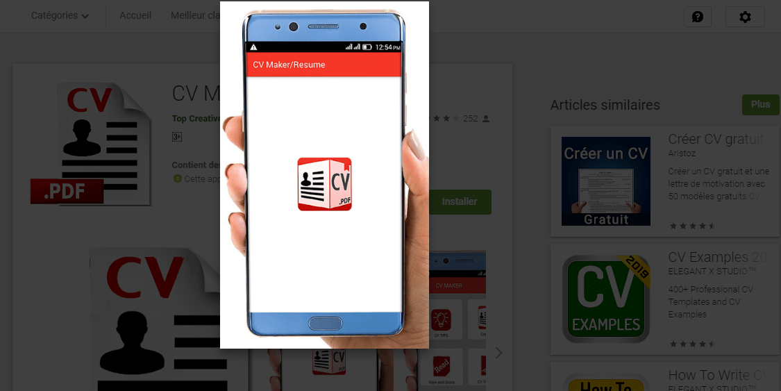 CV Maker Nouvelle édition