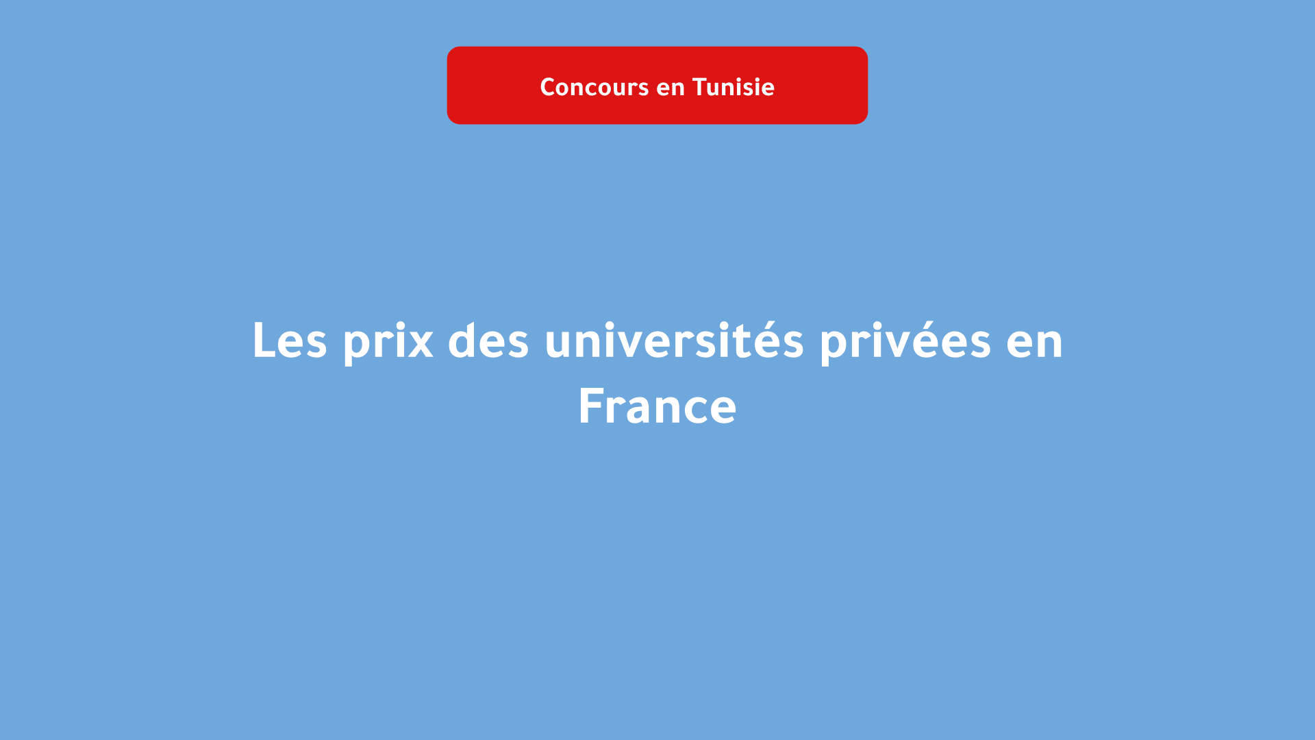 prix des universités privées en France